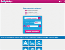 Tablet Screenshot of credit-pret-en-ligne.fr